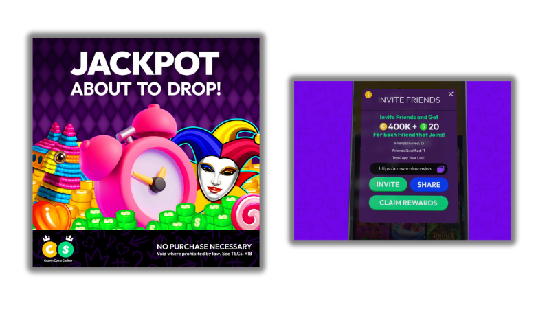 Crown coins Casino bonus